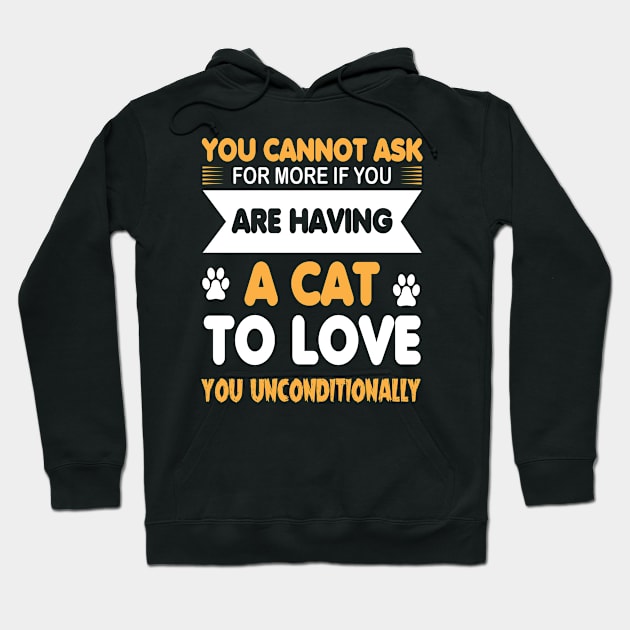 Your heart is likely to be very big if you have loved many cats Hoodie by Aprilgirls